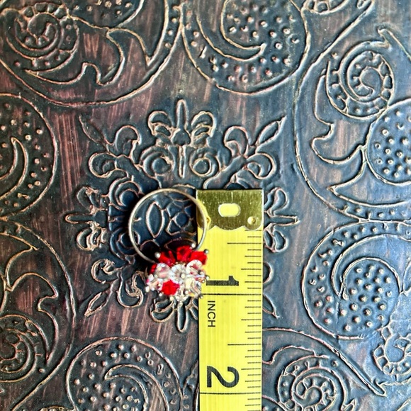 Fashion Mini Glass Beads Ring - Picture 2 of 5